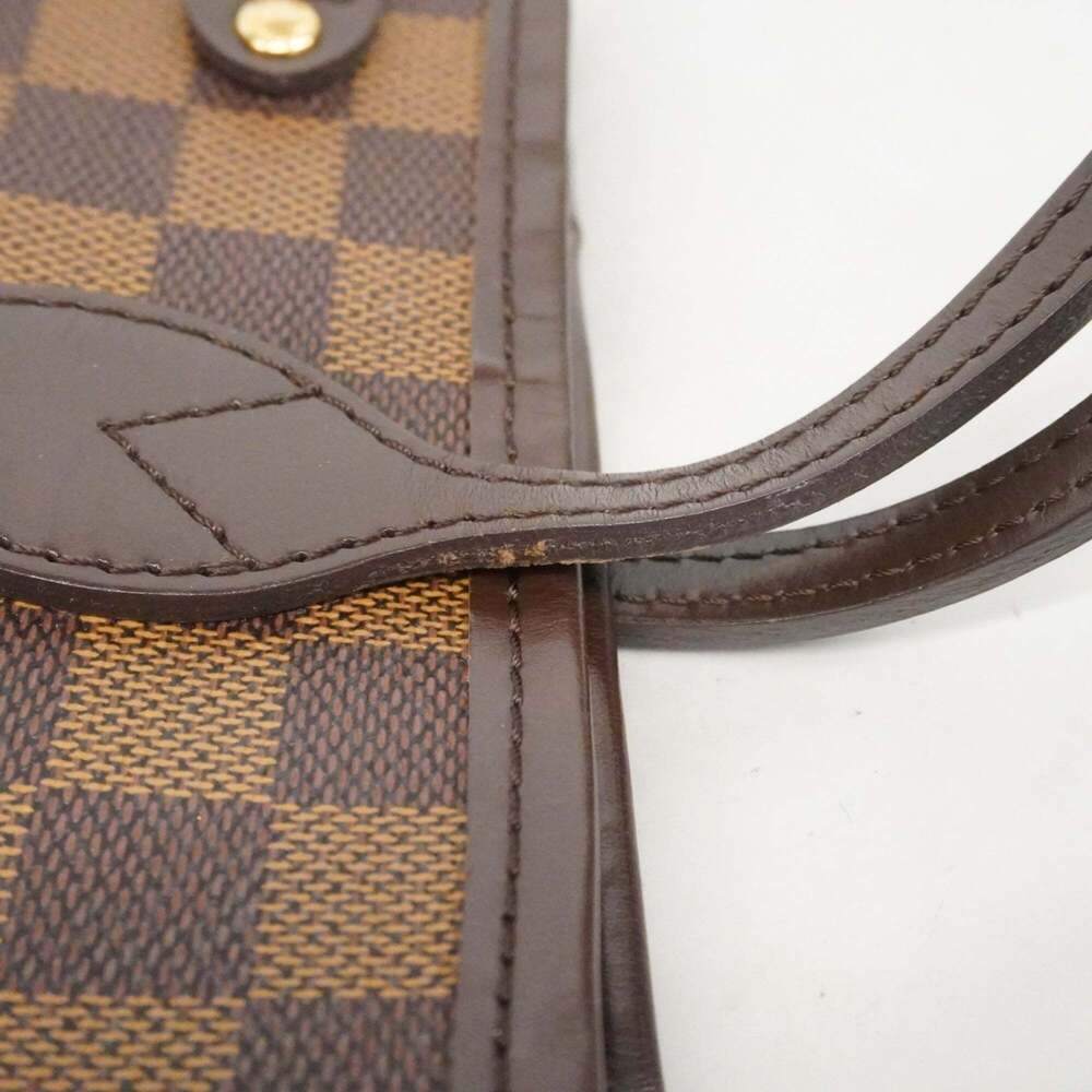 LOUIS VUITTON Authentic Brown Damier Neverfull PM Tote Bag - Picture 10 of 15